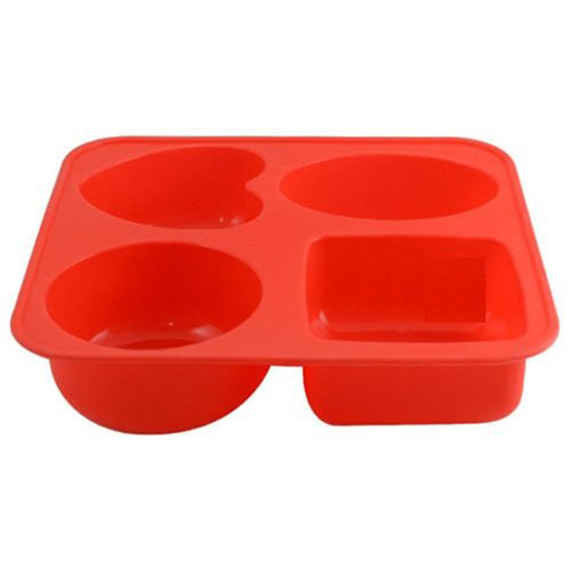 Silicone Cake Baking Mold Pan Muffin Soap Moulds B...