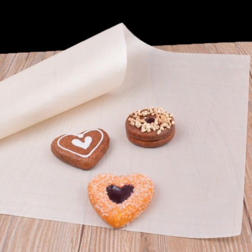 10 PCS Cuttable Reusable High Temperature Resistance Anti-stick Baking Tarpaulins (Random Color)