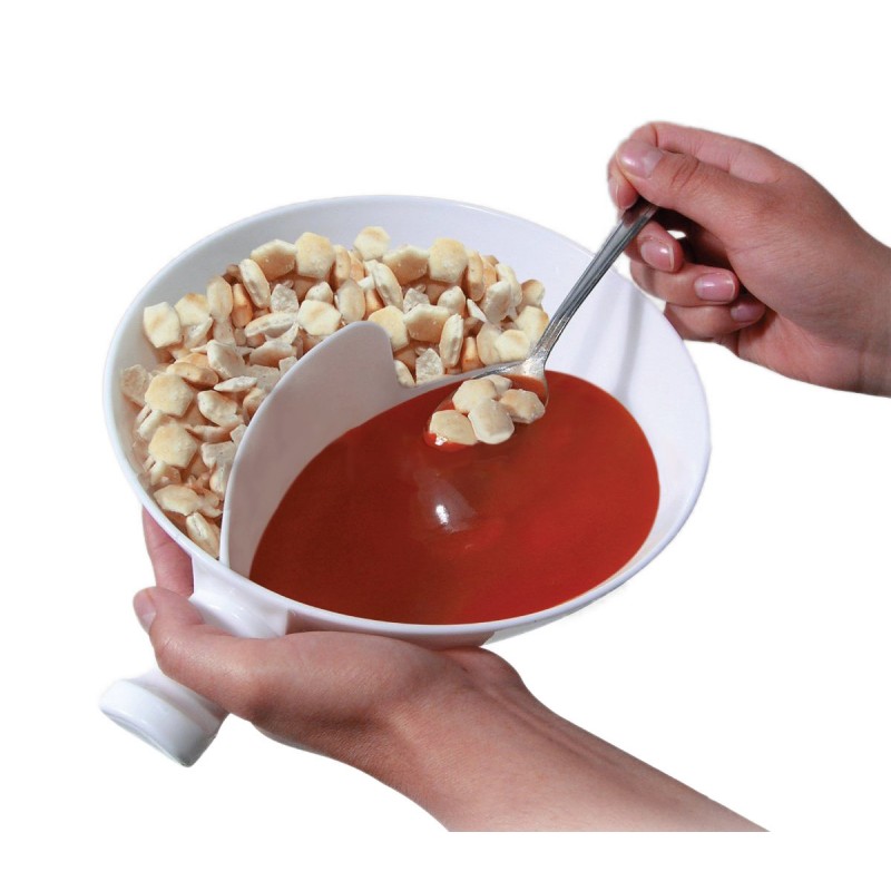 Multifunctional Plastic Cereal Snacks Bowl Separat...