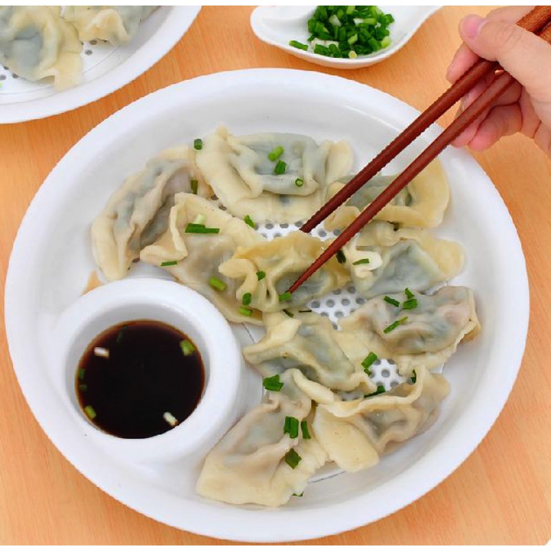 Drain Dumplings Dish Food Grade PP Double Fruit Dr...