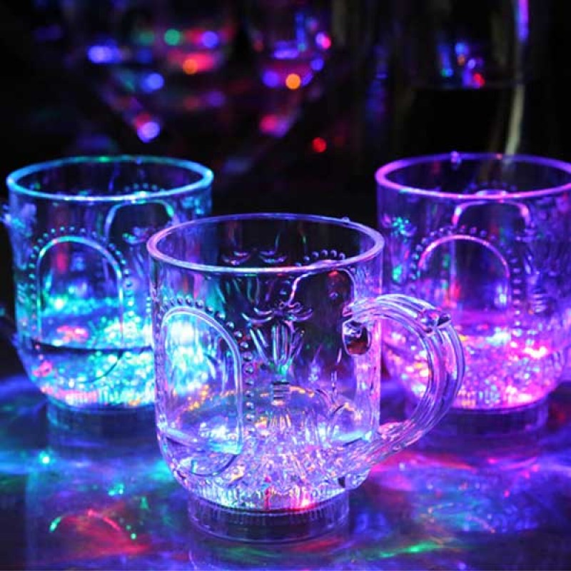 Inductive Colorful LED Wine Whisky Cup Glass Bar P...