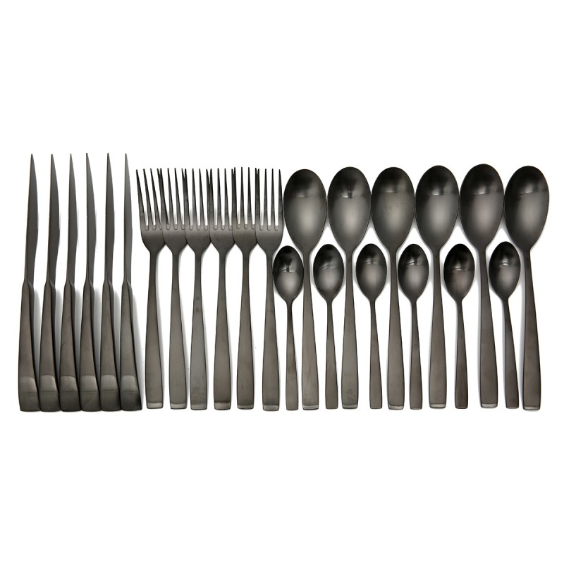 KC-ST004 High-end Stainless Steel 24 Pieces Flatwa...