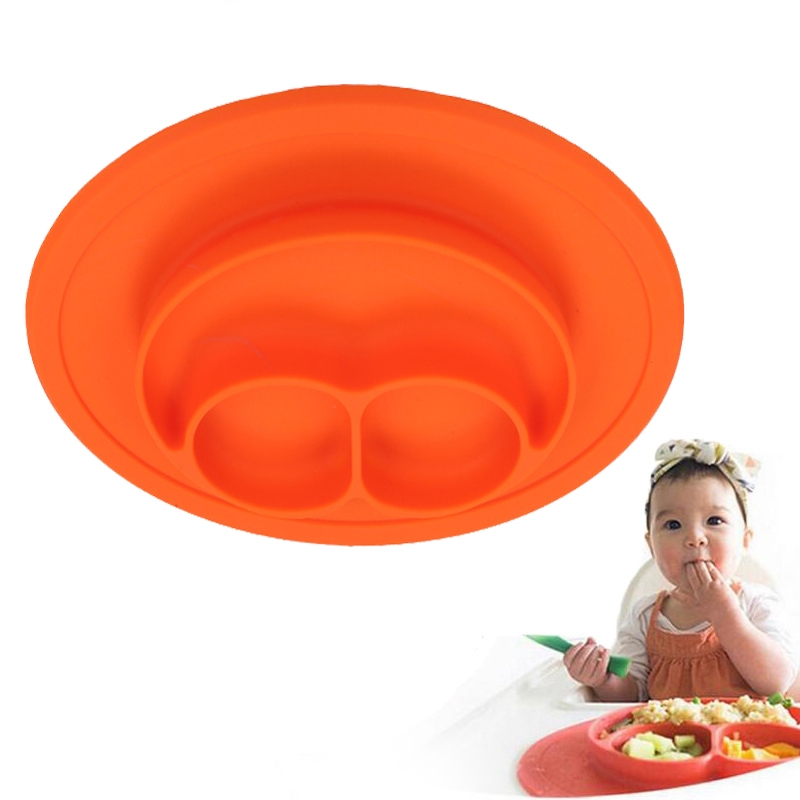 Smile Style One-piece Round Silicone Suction Place...