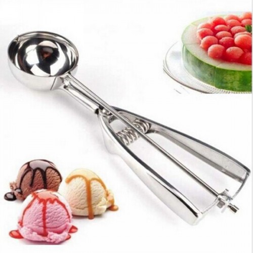 4CM Stainless Steel Ice Cream Scoop Mashed Potato Spoon